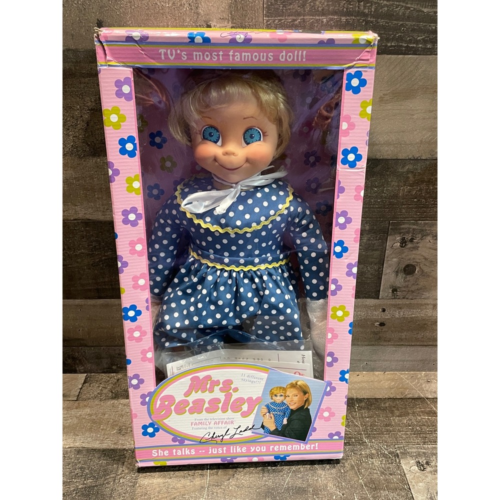 Mrs Beasley Talking Doll Family Affair Cheryl Ladd Voice Ashton Drake NIB